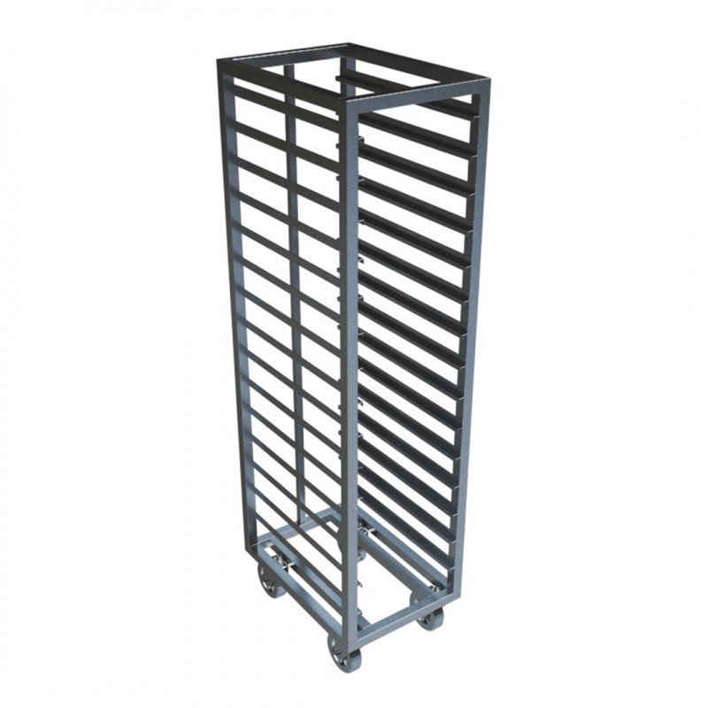 Carro Bandejero Acero Inoxidable 15 Depósitos GN 1/1 | BC-Big Cook