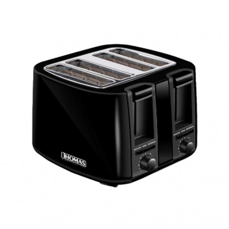 Tostador Eléctrico de 4 Ranura Thomas Th-126 de 1500W