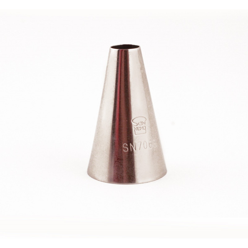 Boquilla Redonda Lisa Inox Ø9Xø25X40Mm Sanneng Sn7066