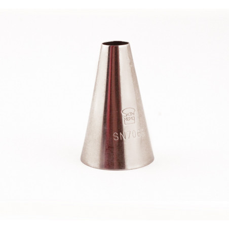 Boquilla Redonda Lisa Inox Ø9Xø25X40Mm Sanneng Sn7066