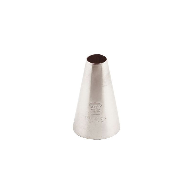 Boquilla Redonda Lisa Inox Ø10Xø25X40Mm Sanneng Sn7067