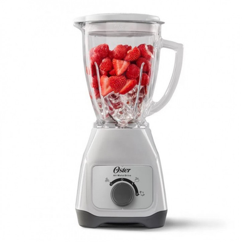 Licuadora Oster Blanca Con Rotor 21112248 Blstkagwrd 550W 1,5L V/Refractario