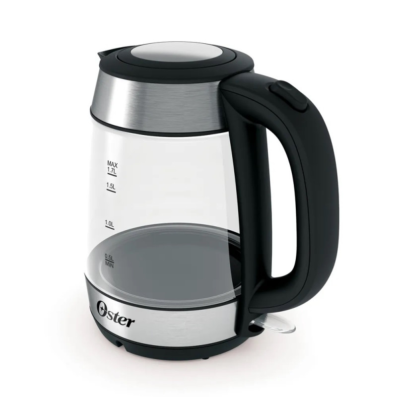 Hervidor eléctrico Oster® de vidrio 1.7 lt BVSTKE5802B