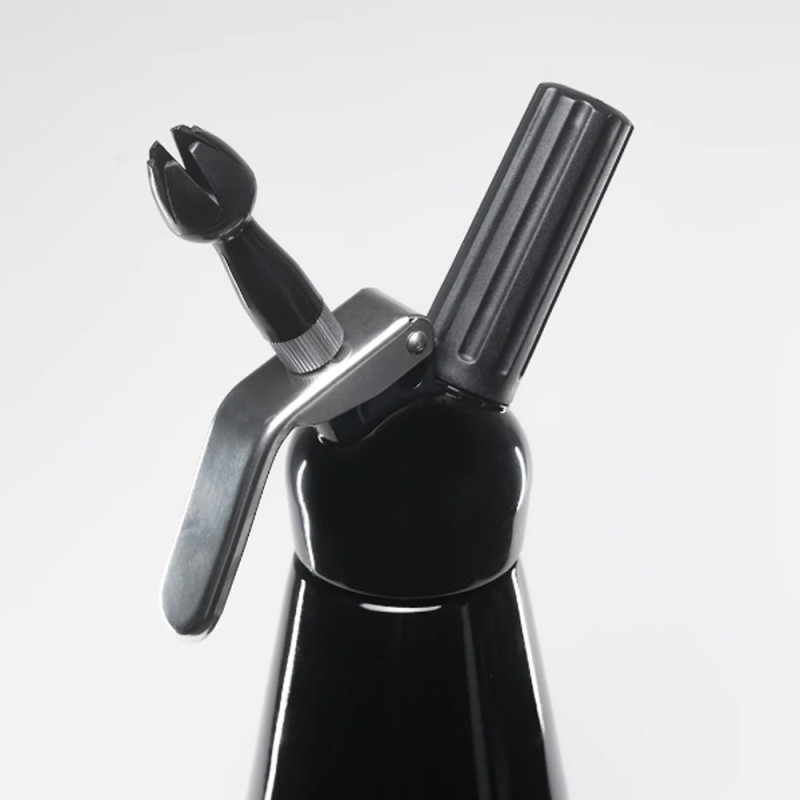 Dispensador crema batida negro 500ml Bestwhip