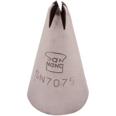 Boquilla Estrella 5P Inox Ø7Xø18X35Mm Sanneng Sn7075