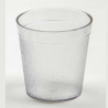 Vaso bajo 250ml empavonado policarbonato