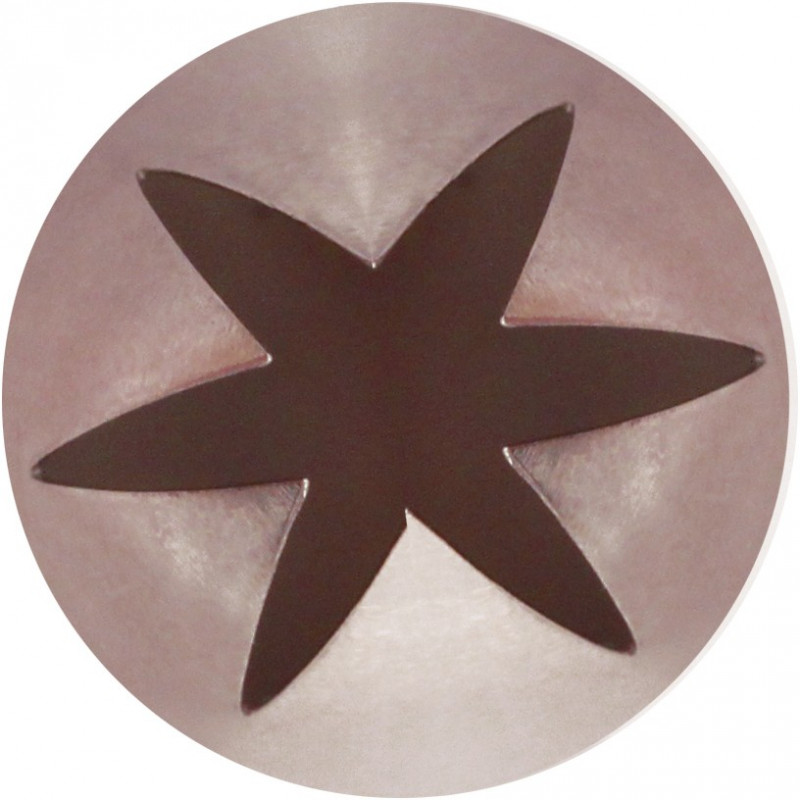 Boquilla Estrella 6P Inox Ø19Xø35X50Mm Sanneng Sn7081