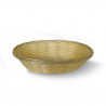 Cesta Polyrattan Ovalada Beige | 18x12x5cm