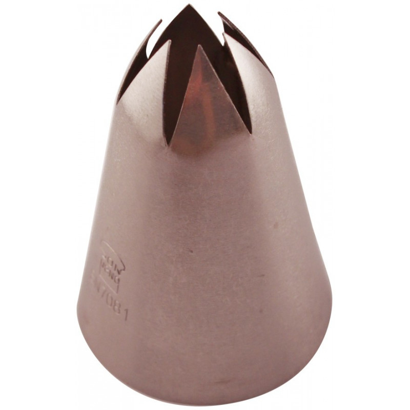 Boquilla Estrella 6P Inox Ø19Xø35X50Mm Sanneng Sn7081