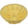 Cesta Polyrattan Redonda Beige | Ø17.8x5cm