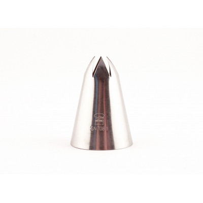 Boquilla Estrella 6P Inox Ø19Xø35X50Mm Sanneng Sn7081