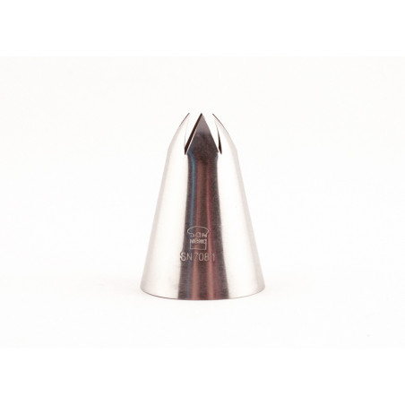 Boquilla Estrella 6P Inox Ø19Xø35X50Mm Sanneng Sn7081