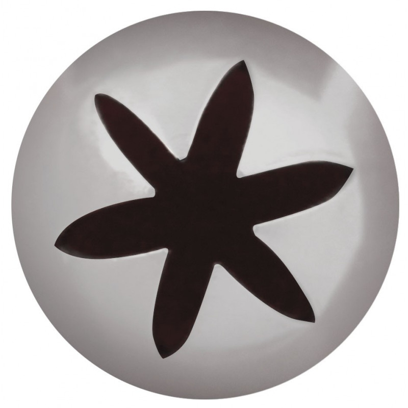 Boquilla Estrella 6P Inox Ø9Xø18X35Mm Sanneng Sn7085