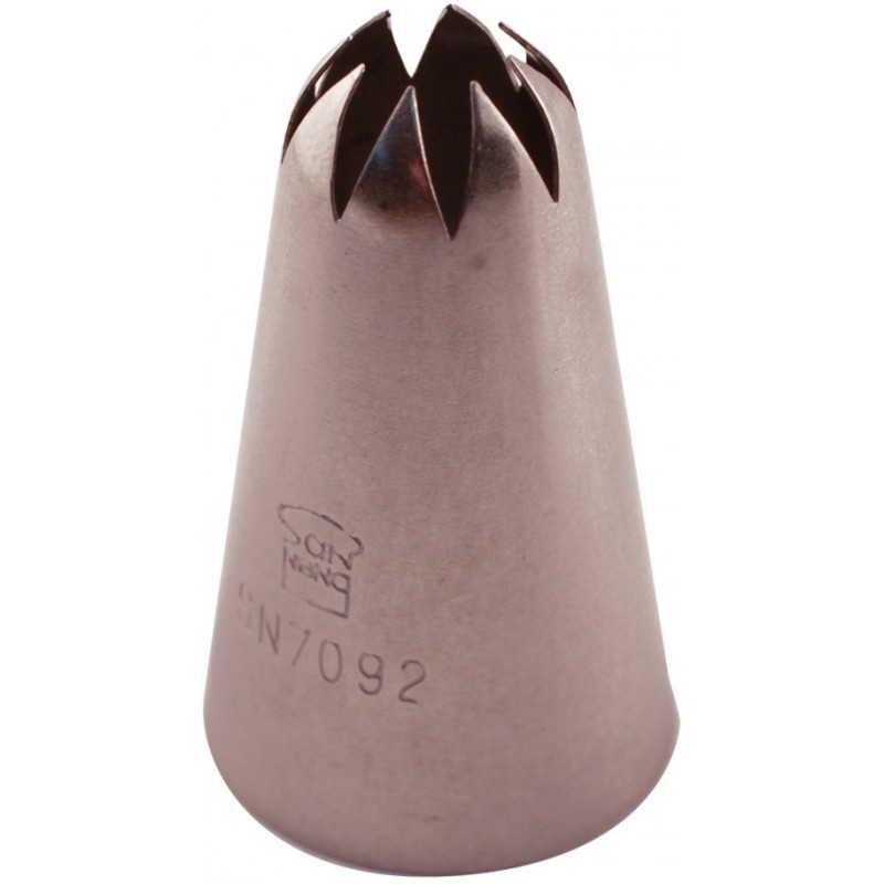 Boquilla Estrella 8P Inox Ø14Xø24X41Mm Sanneng Sn7092