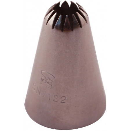 Boquilla Rizada 14P Inox Ø13Xø24X39Mm Sanneng Sn7122