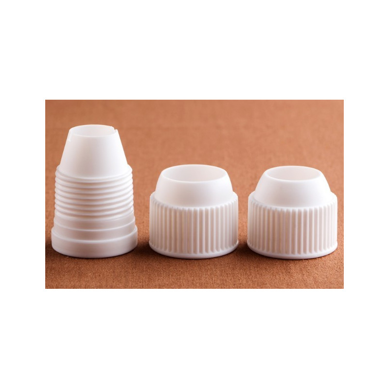 Adaptador Boquilla Plast 3Pzs