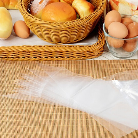 Manga Pastelera Plast Desech 40Cm 100U Sanneng