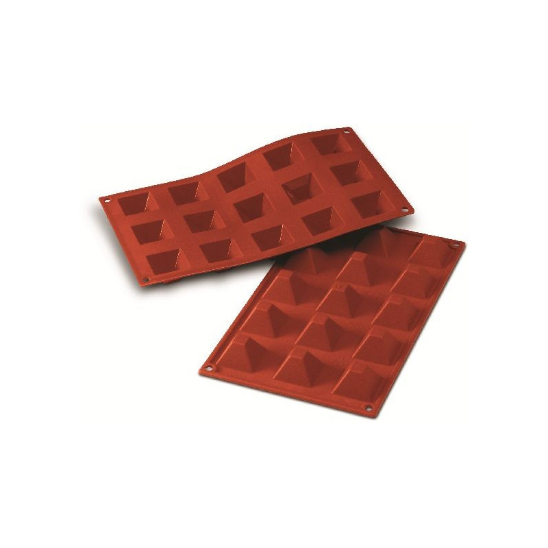 Molde Piramide Silicon Silikomart 3.6X2.2Cm