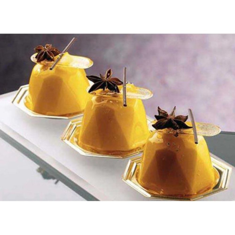 Molde Silicon Diamante Ø3.5X2.3Cm Silikomart