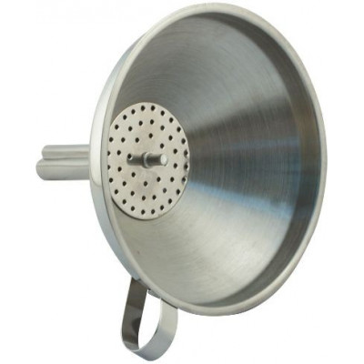 Embudo C/Filtro Inox Ø12Cm 1Und