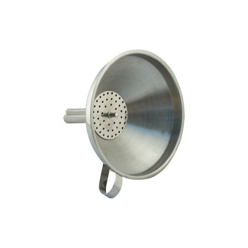 Embudo C/Filtro Inox Ø12Cm 1Und
