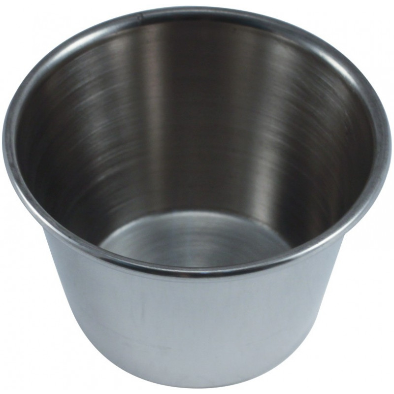 Pocillo Salsa Redondo 74ml Inoxidable | KMW