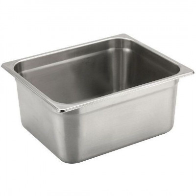 Depósito gastronorm 1/2 15cm acero inoxidable 0.6mm Big Chef