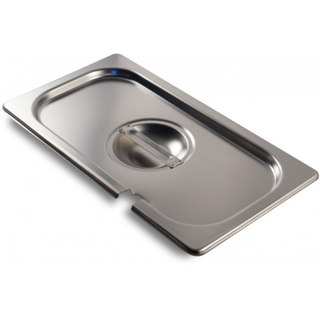 Tapa con muesca para depósito gastronorm 1/3 acero inoxidable Big Chef