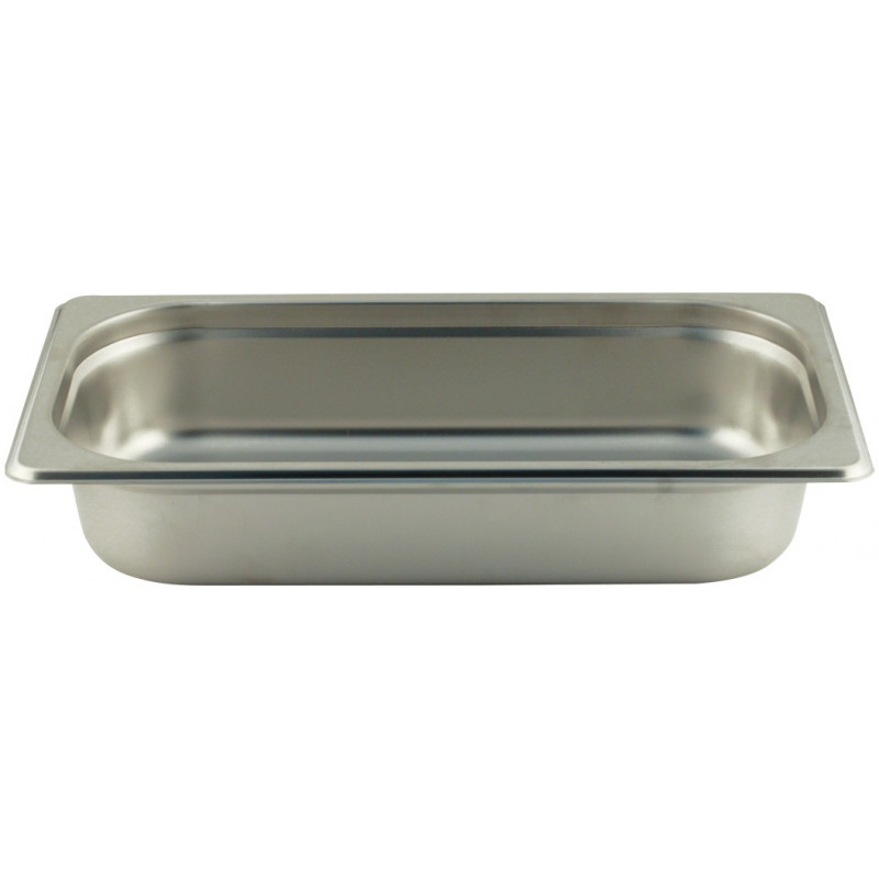 Depósito gastronorm 1/3 6.5cm acero inoxidable 0.6mm Big Chef