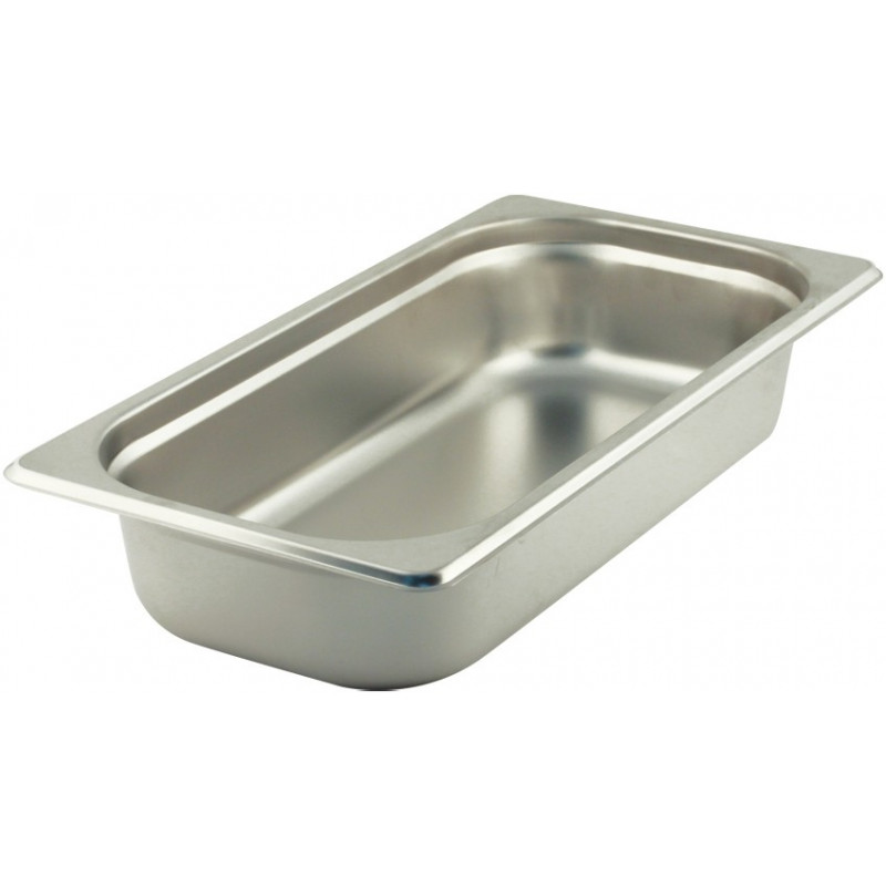 Depósito gastronorm 1/3 6.5cm acero inoxidable 0.6mm Big Chef