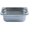 Depósito gastronorm 1/4 10cm acero inoxidable 0.6mm Big Chef