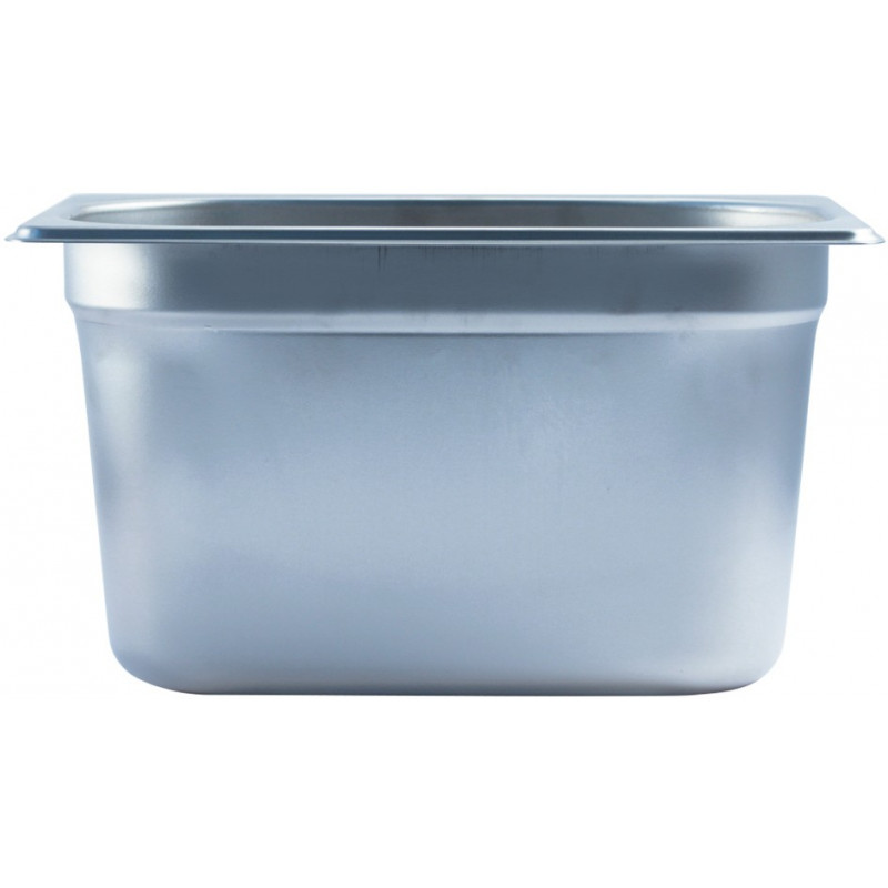 Depósito gastronorm 1/4 15cm acero inoxidable 0.6mm Big Chef