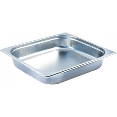 Depósito gastronorm 2/3 6.5cm acero inoxidable 0.6mm Big Chef