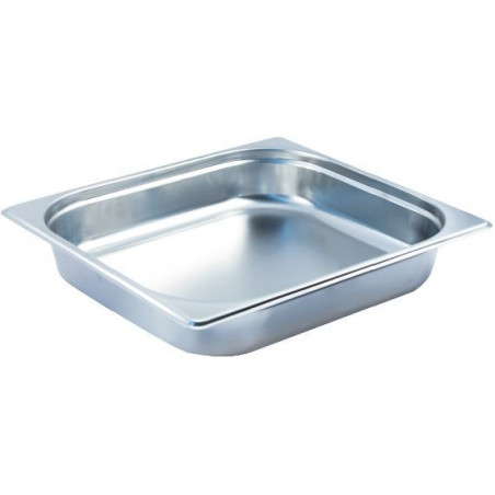 Depósito gastronorm 2/3 6.5cm acero inoxidable 0.6mm Big Chef
