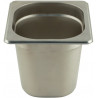 Depósito gastronorm 1/6 15cm acero inoxidable 0.6mm Big Chef