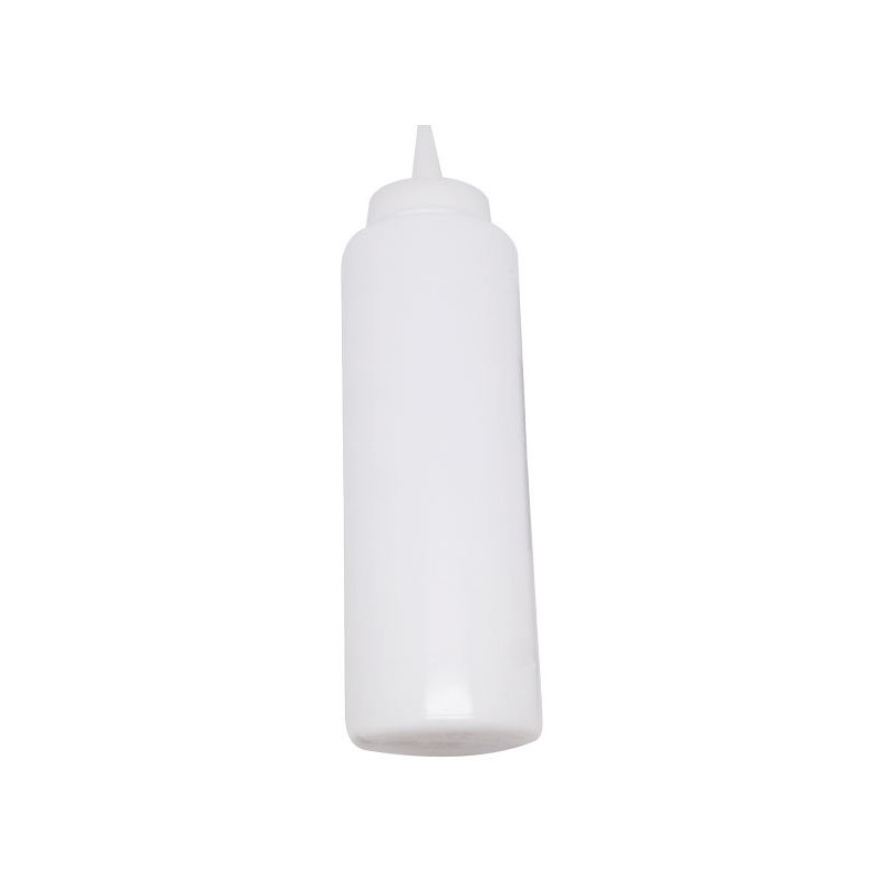 Botella Salsa 350Ml Plast Blanco