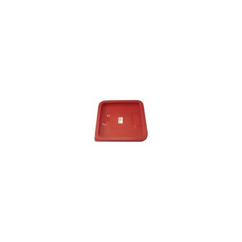 Tapa Contenedor Roja Poliestireno 23Cm