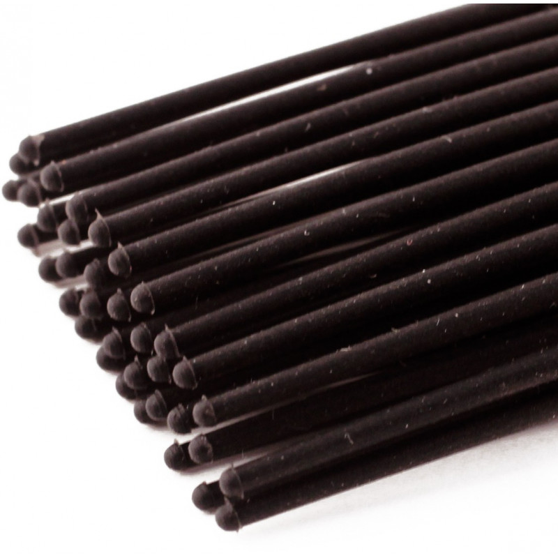 Brocha Silicon Negra 19Cm Resiste Calor Inox Norpro