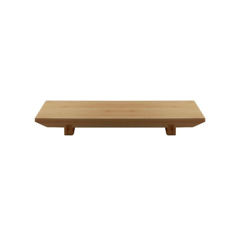 Bandeja Sushi Rect Madera Natural 29X17X3Cm