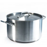 Cacerola Alta 16L Inox 1.0Mm Ø32X20Cm C/Tapa F/Difusor Big C