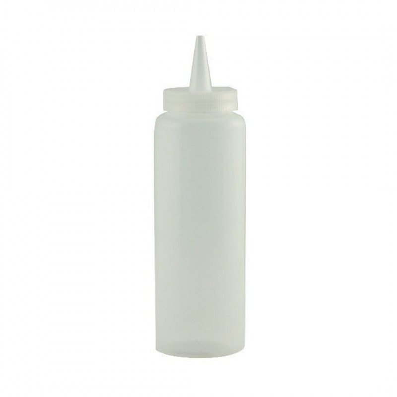 Botella Salsa 230Ml Plast Transp