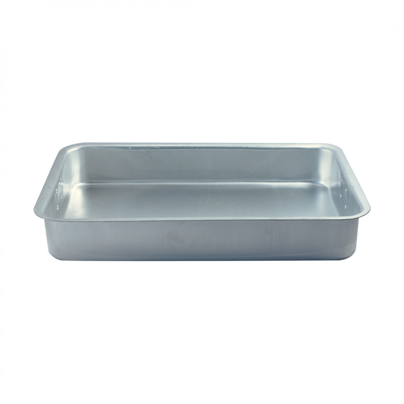 ASADERA RECT ALUM HOTEL MANILLAS ABATIBLES 60X40X8CM LAVADO 1.7MM EL ROBLE