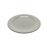 Set 6 Plato Entrada 20cm Melamina Blanco | Art