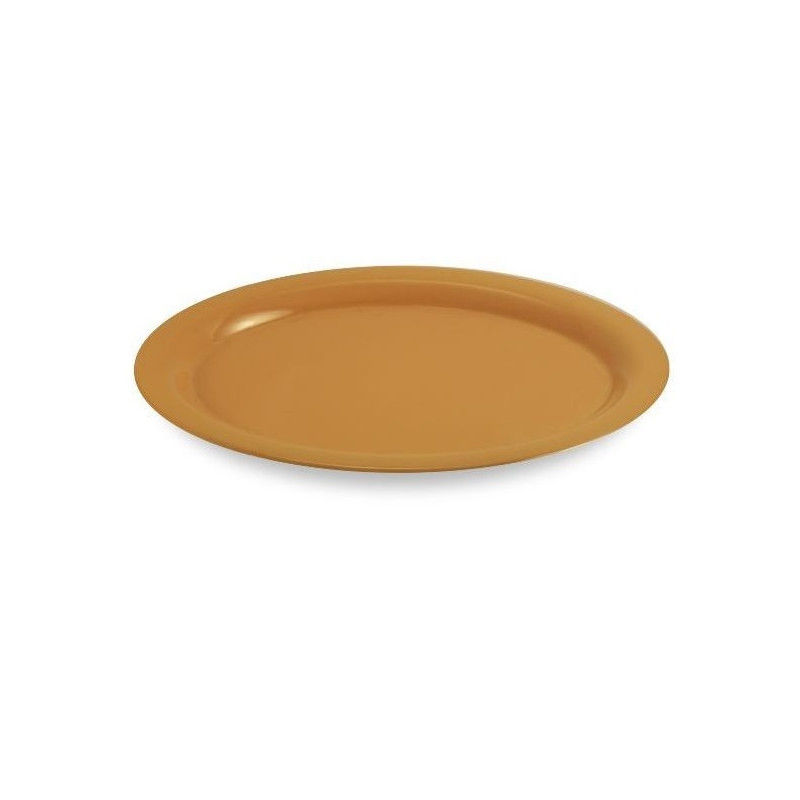 SET 6 AZAFATE ART OVAL 30X23CM MELAMINA AMARILLO