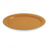 SET 6 AZAFATE ART OVAL 30X23CM MELAMINA AMARILLO