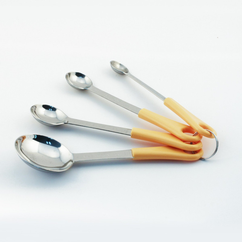 Cuchara Medidora Inox 1.2Ml/15Ml Sanneng 4Pzs