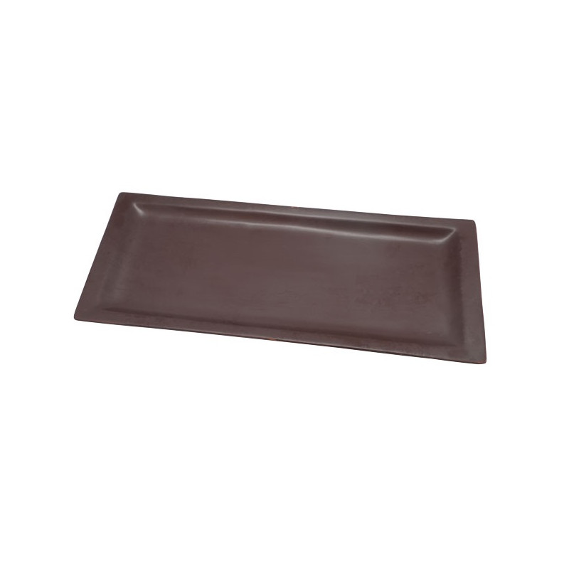 Set 4 Plato Cerámica Café 32.5cm | Pottery
