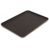Bandeja horno corrugada aluminio antiadherente 40x30x1.2cm
