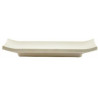Plato Sushi Rect 22.6X9.7X3Cm Melamina Blanco