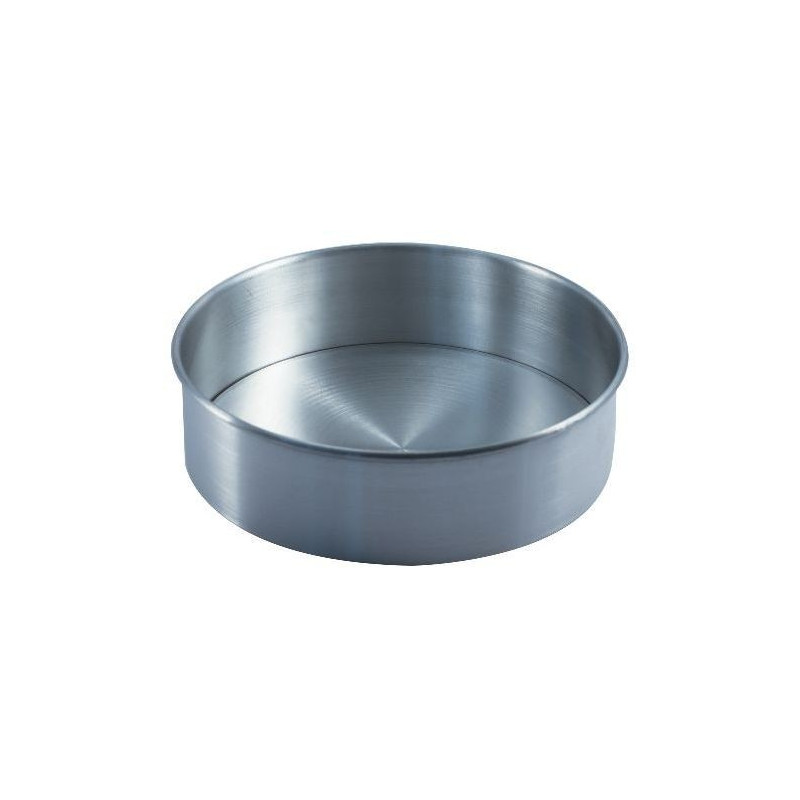 Molde Rdo Desmontable Alum 0.8Mm Ø24X7Cm
